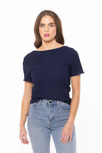 Maisie Top Navy