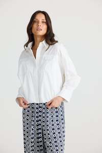 Fisher Shirt White