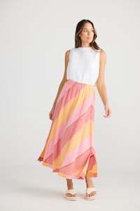 Skirts: Sicily Skirt Lisbon Stripe