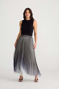 Skirts: West End Skirt Black Ombre