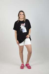 Pants 1: Free Spirit T Shirt Black