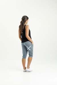 3/4 Apartment Pant Storm Grey With Sky X