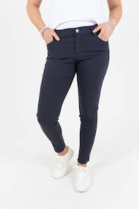 Kelly Navy Stretch Jean