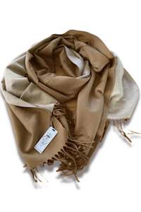 Soft Rich Girl Beige Scarf