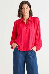 Betty Basics: Sinead Shirt Pink