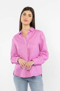 Billie The Label 1: Ultimate Linen Shirt Bubblegum