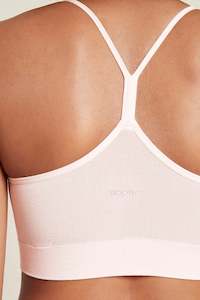 Underwear: Lyolyte Racerback Bra Powder Pink