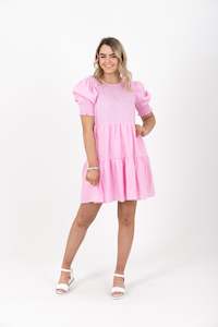 Luminous Mini Dress Candy Linen - EXCLUSIVE TO MINT