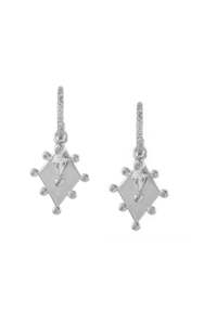 Lindi Kingi: Goddess Earrings Silver