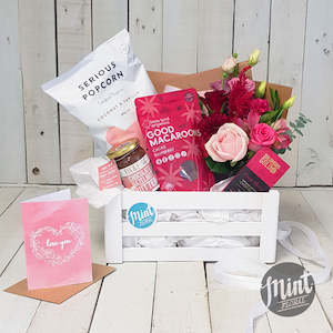 With All My Heart Gift Crate - With Greeting Card