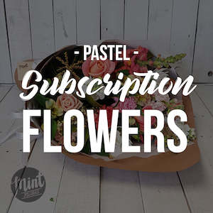 Florist: Subscription Flowers - Pastel