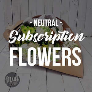 Florist: Subscription Flowers - Neutral