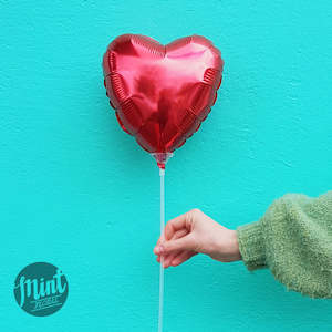 Red Heart Balloon - Plain