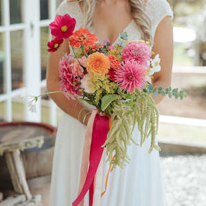 Florist: FLOWERGIRL POSY | Vibrant & Fun