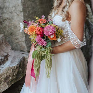 Florist: BRIDESMAID BOUQUET | Vibrant & Fun