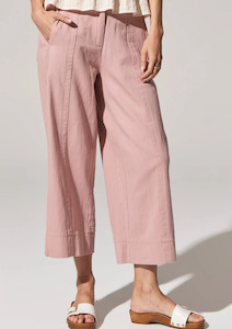 COMING SOON Miley Crop Pant - Rose