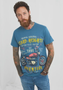 Lizard Heights Tee - Slate