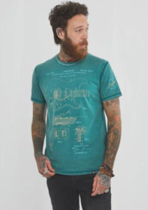 Blueprint Tee - Green