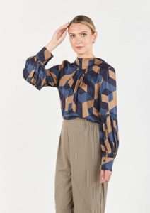 Geo Blouse - Multi