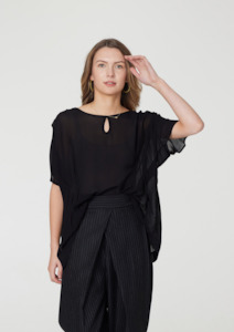 Laundry Tuck Top - Black