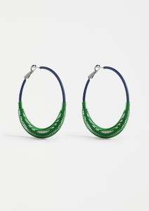 Solf Earring - Vine Green