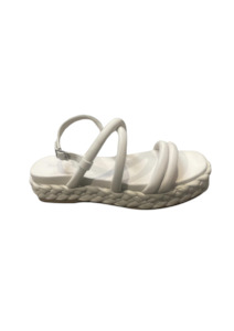 Plaited Flatform Sandal - Egret // LAST PAIR SIZE 37