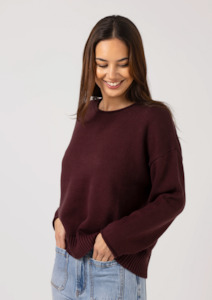 PRE ORDER Axel Jumper -Syrah