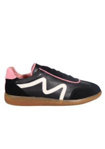 Magnum Sneaker - Black / Pink / Ivory