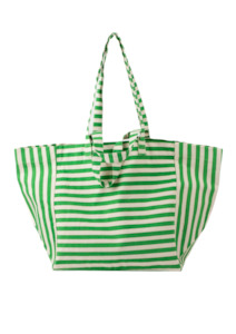 Shopper Bag - Mint & Stripe