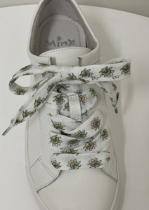 Patterned Laces - Lotus Flower White