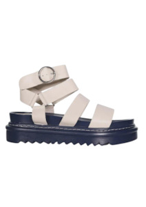 Sadie Sandal - Ivory / Ink