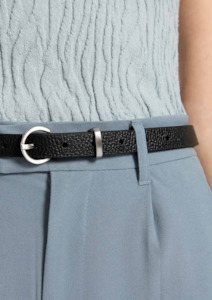 Happens All The Time Belt - Black / Silver