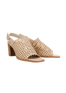 CLEARANCE Woven Heel - Natural Weave