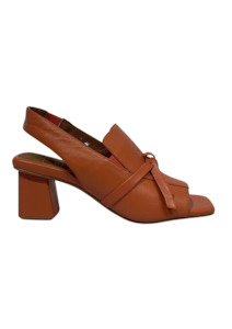 CLEARANCE Aragosta Vitello Heels - Orange