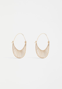 Solsken Small Hoop Earring - Gold