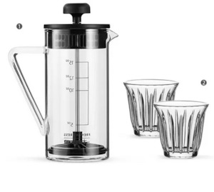 French Press 450ml - MHW-3BOMBER + Coffee