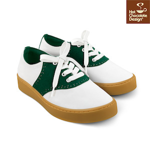 Shoe: Saddle Green