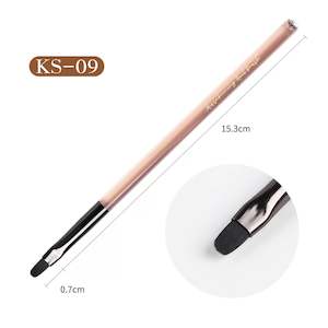 Nail Art Brush - Round Gel Brush - Clean Up Brush