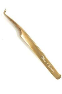 Eyelash Extension Volume Tweezers Fine Tip 90 Degree - Miss A Beauty