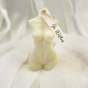 Soy Wax Decorative Lady Torso Candle