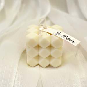 Soy Wax Decorative Cube Candle