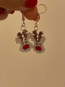 Handmade Christmas Earrings - Rudoff