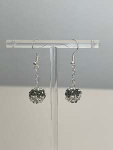 Handmade Seed Beads Dangle Earrings