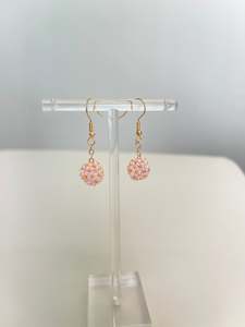 Handmade Seed Beads Dangle Earrings