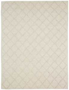 Katarina Cream Lattice Wool Rug *NO RETURNS UNLESS FAULTY