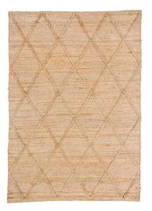 Sabra Diamond Lattice Jute Rug  *NO RETURNS UNLESS FAULTY