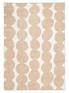 Floor covering: Loannis Beige Ivory Indoor Outdoor Washable Rug