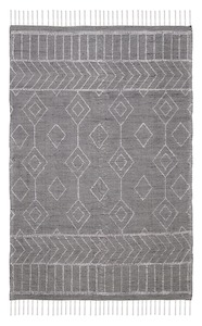 Mirabelle Black Indoor Outdoor Rug *NO RETURNS UNLESS FAULTY