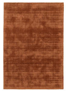 Lupe Terracotta Handwoven PET Rug