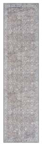 Ava Grey and Gold Traditional Distressed Washable Runner Rug*NO RETURNS UNLESS FAULTY